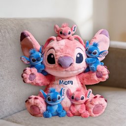 Ohana Means Family - Gift For Mom - Personalized Ohana Premium Faux Fur Pillow – view 4