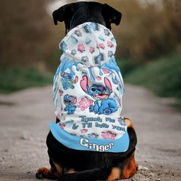 Ohana Means Family - Personalized Ohana Pet Hoodie – view 7