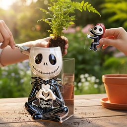 Father Mother Of Nightmares - Personalized Nightmare Acrylic Pot & Stake – view 4
