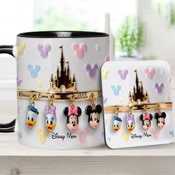 Magic Mama - Personalized Mouse Accent Mug & Coaster – view 8