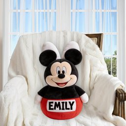 Friends Easter Decor - Personalized Mouse Premium Faux Fur Pillow – view 5