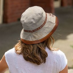 100th Anniversary Of Friendship - Personalized Yellow Bear Bucket Hat – view 2