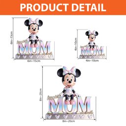 Happiest Mom Nana On Earth Magic - Personalized Mouse Custom Shaped Acrylic Plaque – view 6