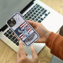 USA 250th Anniversary Cute Cartoon - Personalized Ohana Full Print Phone Case – view 4