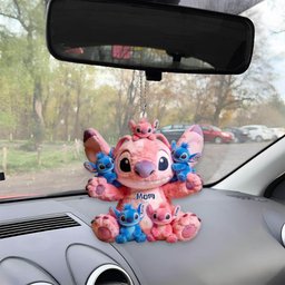 Blue Mama - Personalized Ohana Plush Keychain – view 2