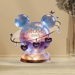 Best Nana Ever - Personalized Mouse Custom Shaped Acrylic Plaque – view 3