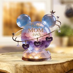Best Nana Ever - Personalized Mouse Custom Shaped Acrylic Plaque – view 2
