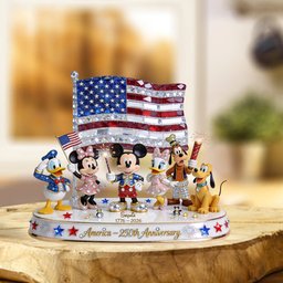 USA 250th Anniversary - Personalized Mouse Custom Shaped Acrylic Plaque – view 2