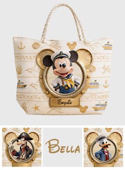 Magical Cruise Trip - Personalized Mouse Beach Bag – view 8