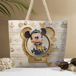 Magical Cruise Trip - Personalized Mouse Beach Bag – view 7