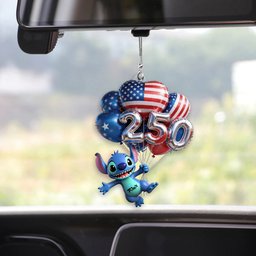 Hanging Balloons 250 - Personalized Ohana Transparent Car Ornament – view 6