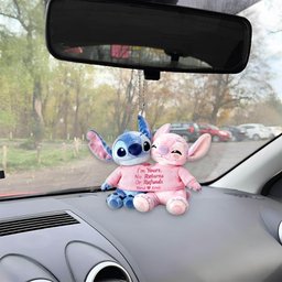 I'm Yours No Returns Or Refunds - Personalized Ohana Plush Keychain – view 2
