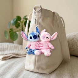 I'm Yours No Returns Or Refunds - Personalized Ohana Plush Keychain – view 7