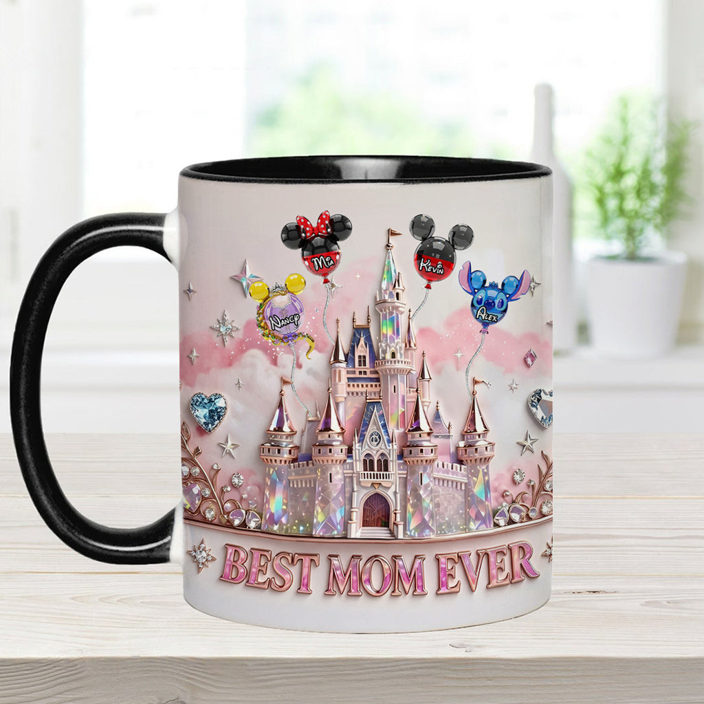Best Mom Ever - Personalized Mouse Accent Mug – view 6