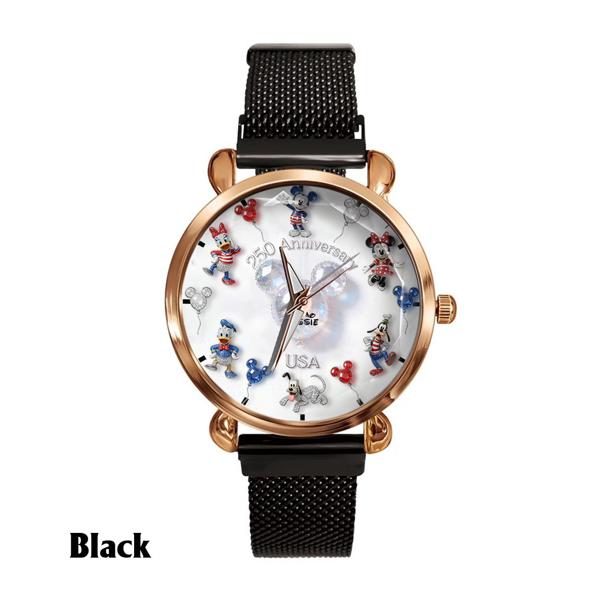 Friends 250 Anniversary - Personalized Mouse Women Hand Watch – view 8