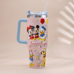 Magic Dream - Personalized Mouse Tumbler With Handle – view 6