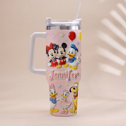 Magic Dream - Personalized Mouse Tumbler With Handle – view 3