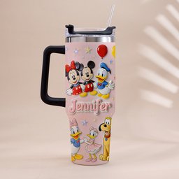Magic Dream - Personalized Mouse Tumbler With Handle – view 5
