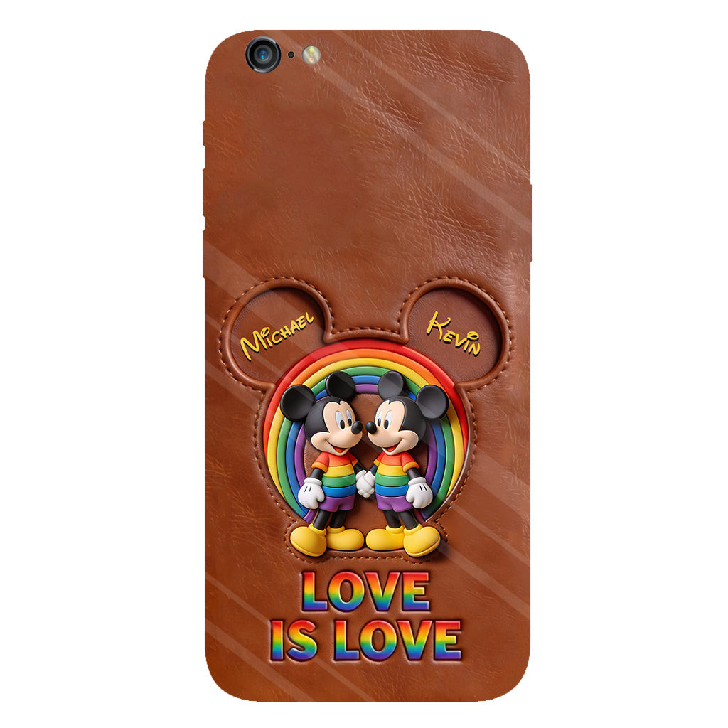 Love Is Love - Personalized Mouse Full Print Phone Case – view 8