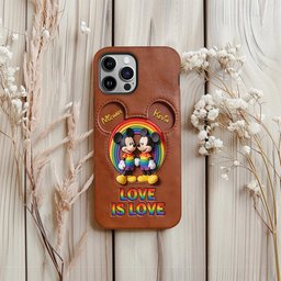 Love Is Love - Personalized Mouse Full Print Phone Case – view 6