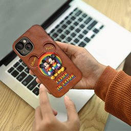 Love Is Love - Personalized Mouse Full Print Phone Case – view 4