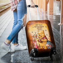 100th Anniversary - Personalized Yellow Bear Luggage Cover – view 2