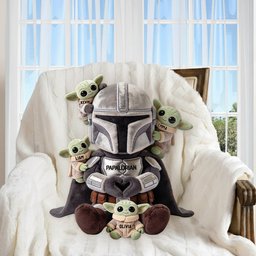 Papalorian This Is The Way - Personalized The Force Premium Faux Fur Pillow – view 5
