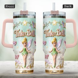 Pixie Dust - Personalized Flying Fairy Tumbler With Handle – view 6
