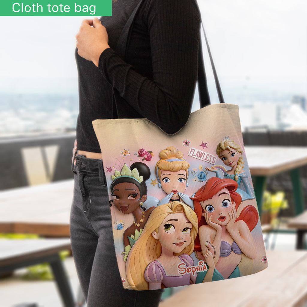 Magical Princess - Personalized Beautiful Princess Tote Bag – view 2
