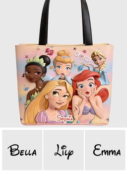Magical Princess - Personalized Beautiful Princess Tote Bag – view 5
