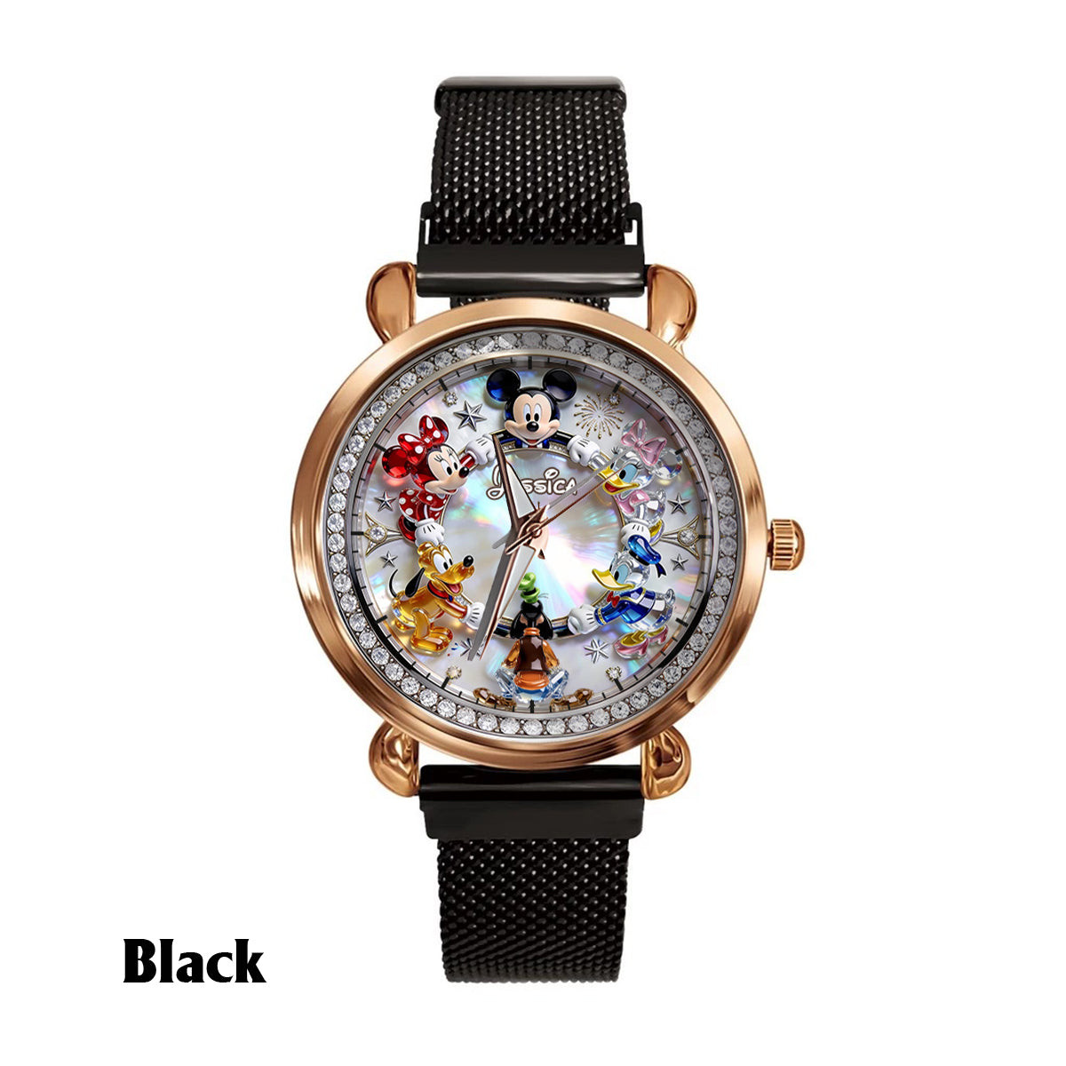 Friends 250 Anniversary - Personalized Mouse Women Hand Watch – view 8
