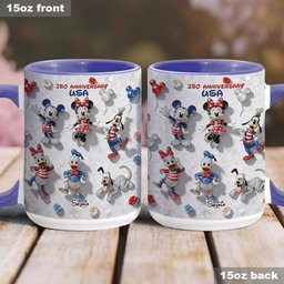 Friends 250 Anniversary - Personalized Mouse Accent Mug & Coaster – view 7