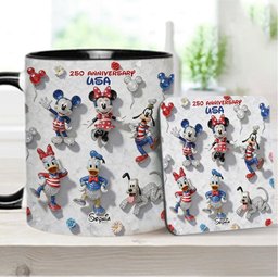 Friends 250 Anniversary - Personalized Mouse Accent Mug & Coaster – view 8