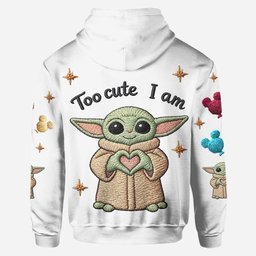 Too Cute I Am - Personalized The Force Hoodie and Leggings – view 6