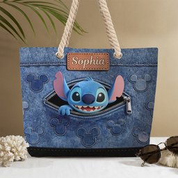 Ohana Means Family - Personalized Ohana Beach Bag – view 7