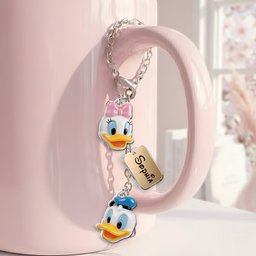 Magical Castle Friends Leather Phone Case & Charm Set - Personalized Mouse Dangling Charms – view 5