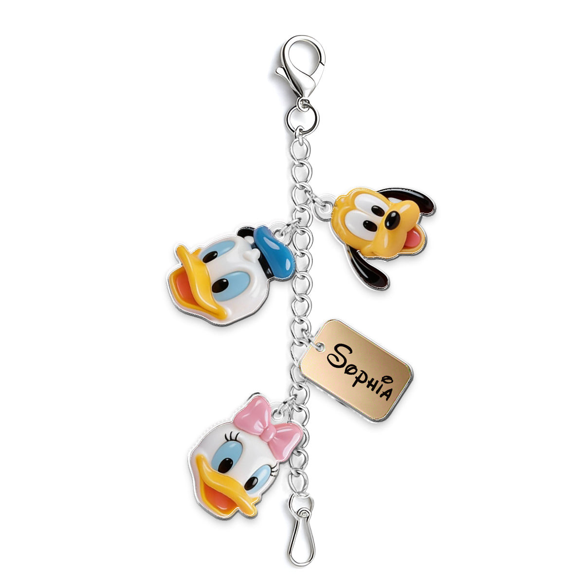 Magical Castle Friends Leather Phone Case & Charm Set - Personalized Mouse Dangling Charms – view 8