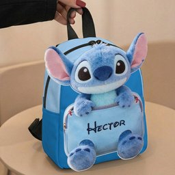 Ohana Means Family - Personalized Ohana Changeable Leather Patch Backpack – view 2