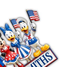 Magical Mouse Ears Independence Day Decoration - Personalized Mouse Acrylic Stake & Metal Sign – view 4
