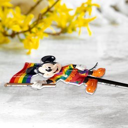 Pride Month Decoration - Personalized LGBT Support Acrylic Stake & Metal Sign – view 7