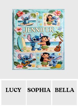 Ohana Means Family - Personalized Ohana Blanket – view 7