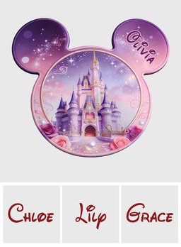 Magical Castle - Personalized Dream Trip Mouse Pad Custom Shape – view 7