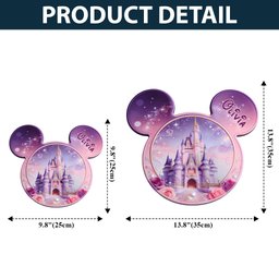 Magical Castle - Personalized Dream Trip Mouse Pad Custom Shape – view 6