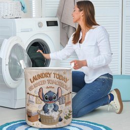 Laundry Today - Personalized Ohana Storage Basket – view 6