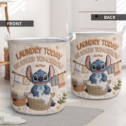 Laundry Today - Personalized Ohana Storage Basket – view 2