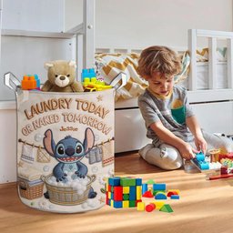 Laundry Today - Personalized Ohana Storage Basket – view 4