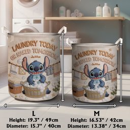 Laundry Today - Personalized Ohana Storage Basket – view 7