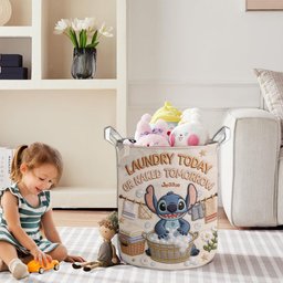 Laundry Today - Personalized Ohana Storage Basket – view 3