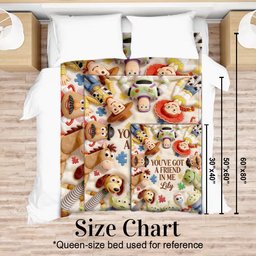 You've Got A Friend In Me - Personalized Autism Awareness Blanket – view 5