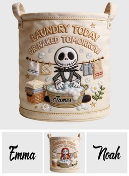 Laundry Today - Personalized Nightmare Storage Basket – view 8